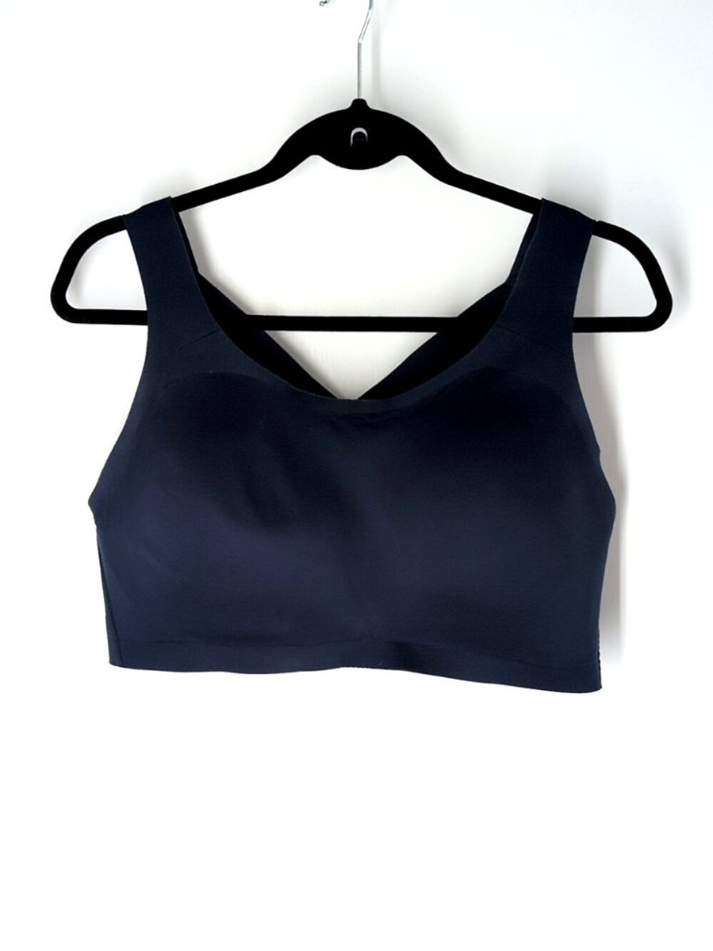 Lululemon Enlite Sports Bra Night Diver teal 38DD wirefree high support running